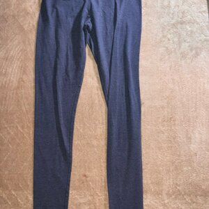 Aeropostale Women Medium Charcoal Gray Mid-Raise Elastic Waist Ankle Legging (U)